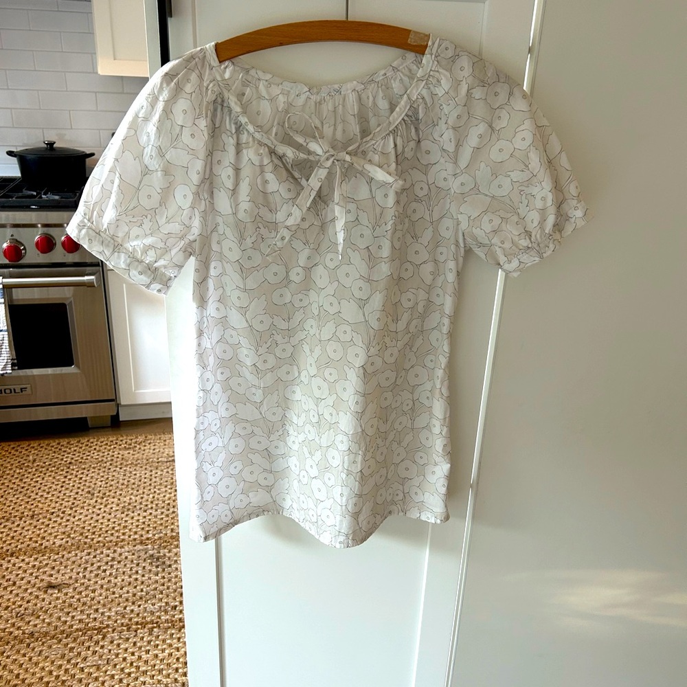 Sweet Handmade Blouse by Twig and Tale Patterns